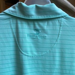 Pebble Beach performance golf polo